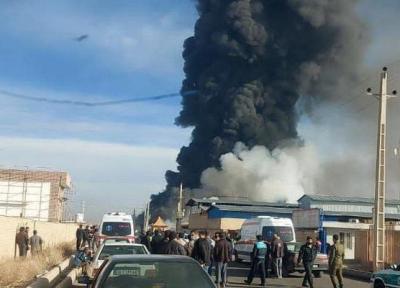 جزئیات انفجار و آتش سوزی در اطراف شهرک صنعتی اشتهارد