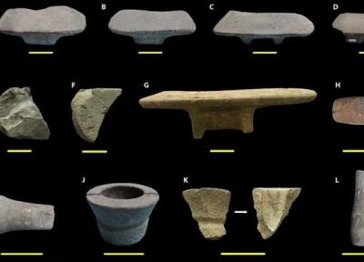 کشف بقایای دارچین و زنجبیل روی هاون های 2 هزار ساله