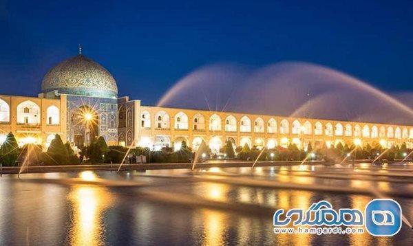 پروژه اصلاح روشنایی میدان نقش جهان اصفهان اجرا و بهره برداری شد