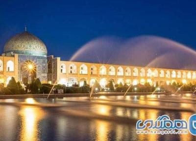 پروژه اصلاح روشنایی میدان نقش جهان اصفهان اجرا و بهره برداری شد